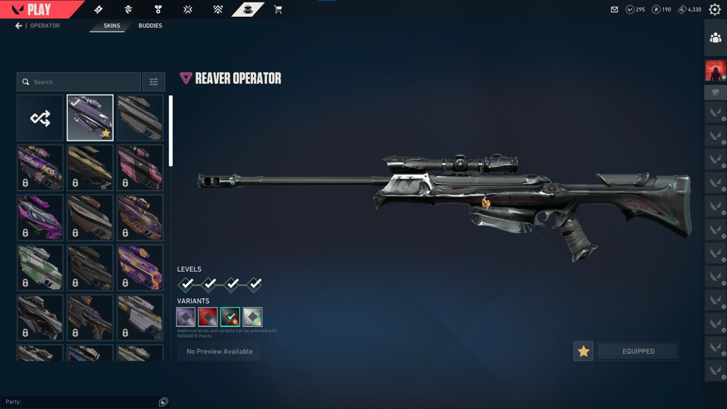 Valorant | Várias Skins Vandal/Phantom + Facas & Cards Exclusivos | Full Acesso
