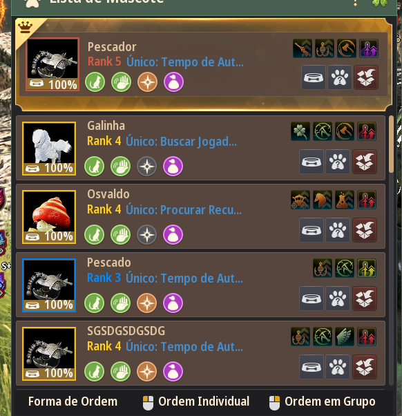 Conta Black Desert SA 893 GS 2 arma deca Vell Brilhante