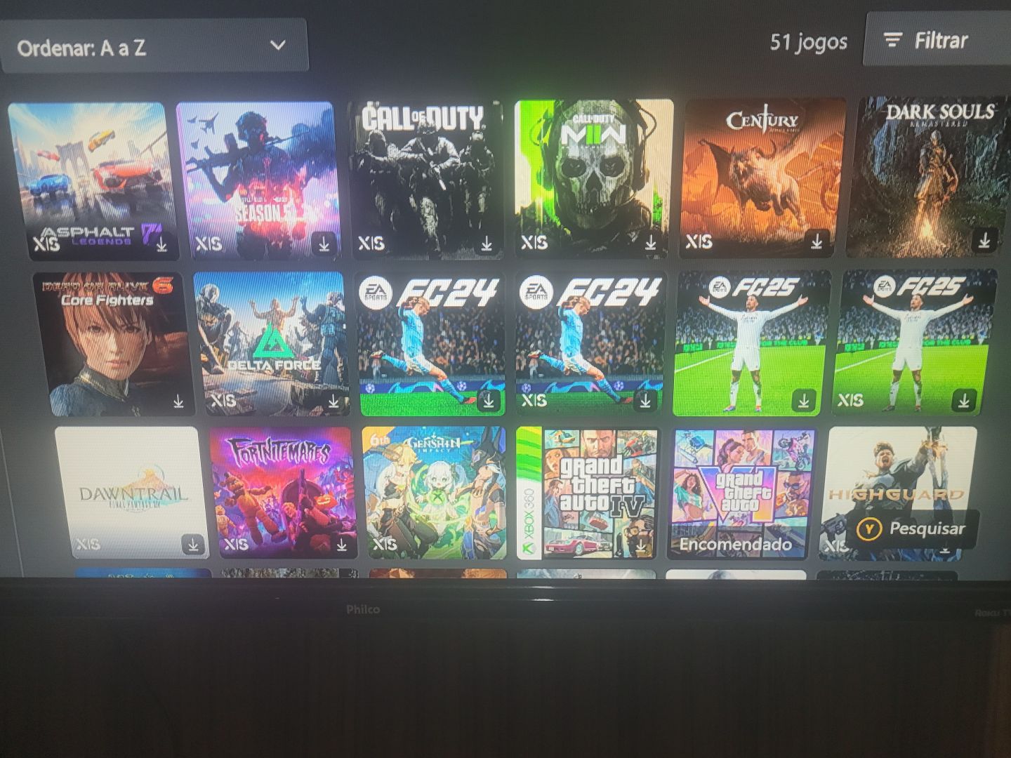 Conta Xbox com R$ 251 em Saldo + Sekiro + RDR2 + Dark Souls + The Witcher 3 + EA