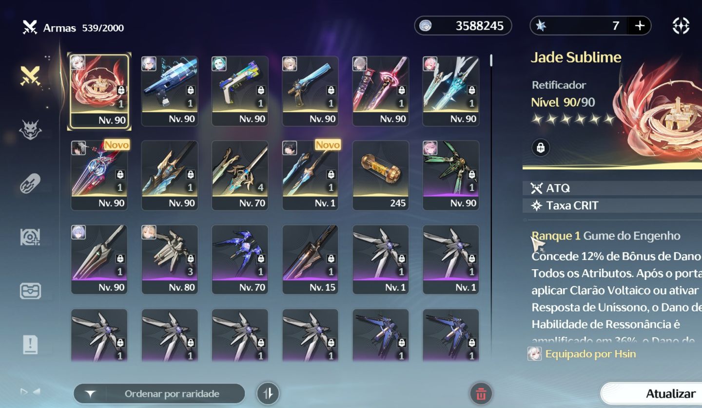 Conta End Game Muitos 5 estrelas.
