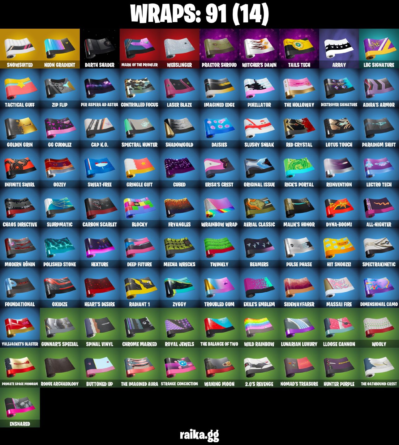 Skins 93 Sultura | Fixer | Snap | Joey | Paradigm (Reality-659) | Nezumi