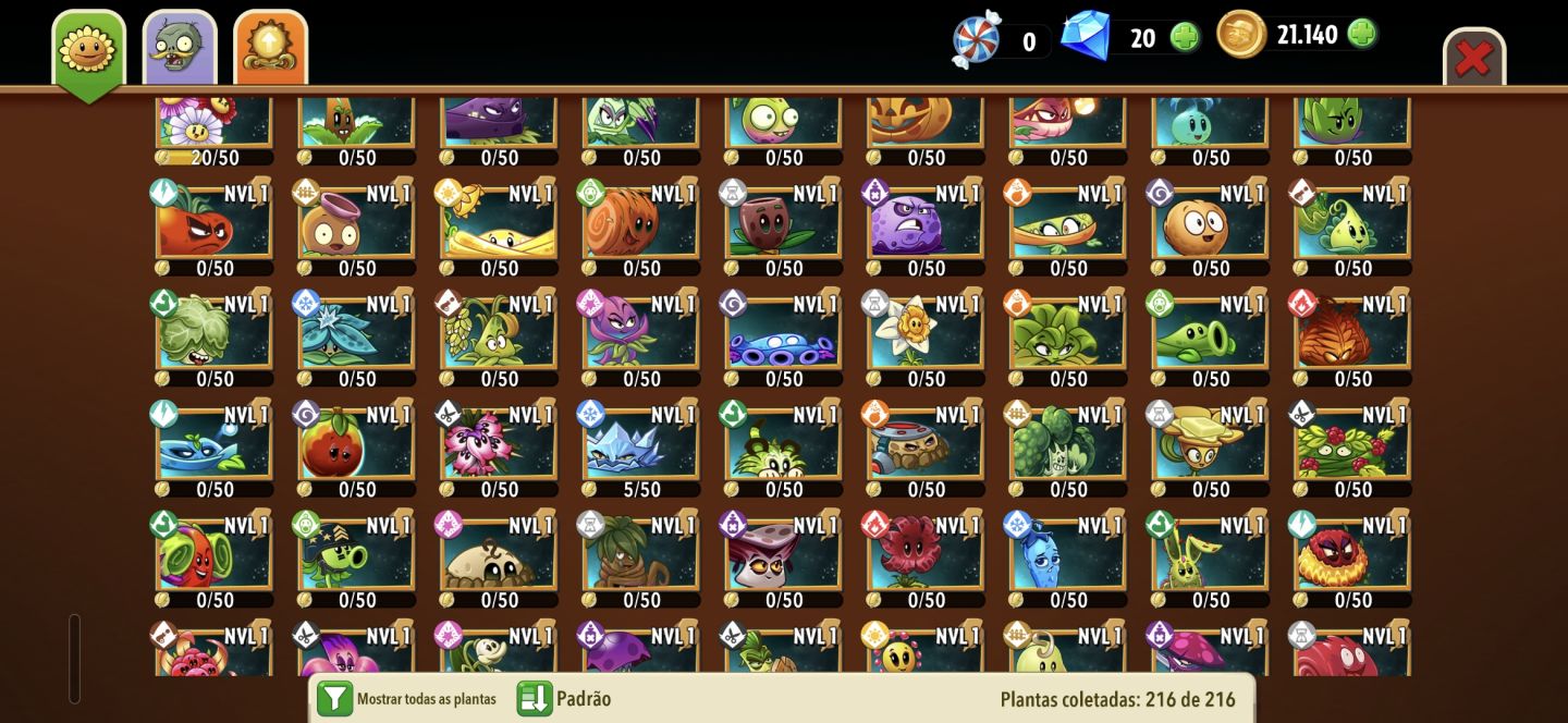Plantas vs zumbis todas as plantas desbloqueadas - não é apk