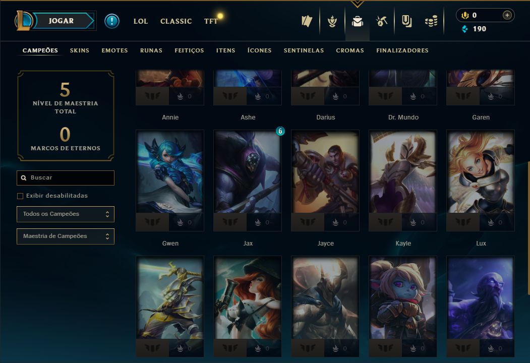 SKIN RIVEN EMISSÁRIA LENDÁRIA + [ RANQUEADA DESBLOQUEADA ] + [ TROCA NICK ]