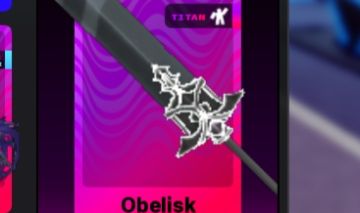 Obelisc ( gemas também, está na descrição)