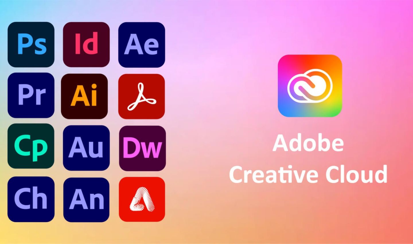 PACOTE COMPLETO ADOBE CREATIVE CLOUD - CONTA PRIVADA
