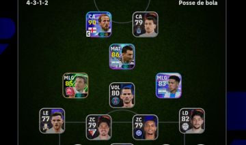 Conta efootball com Harry Kane 107