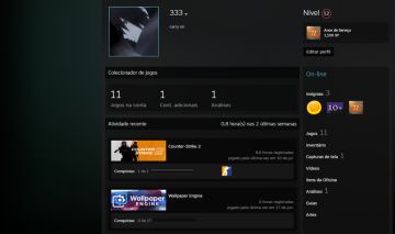 CONTA STEAM 22 ANOS CS PRIME E CS 1.6