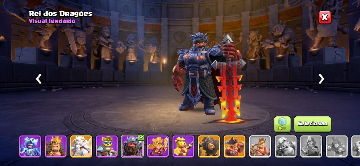 Conta CV 18 Semi-Full 5k gemas