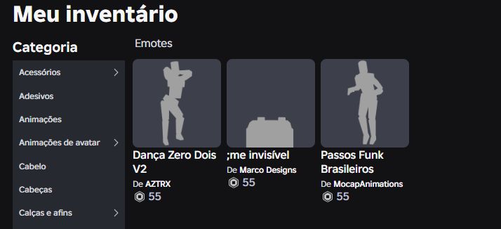 CONTA ROBLOX COM SLEEK SUNGLASSES