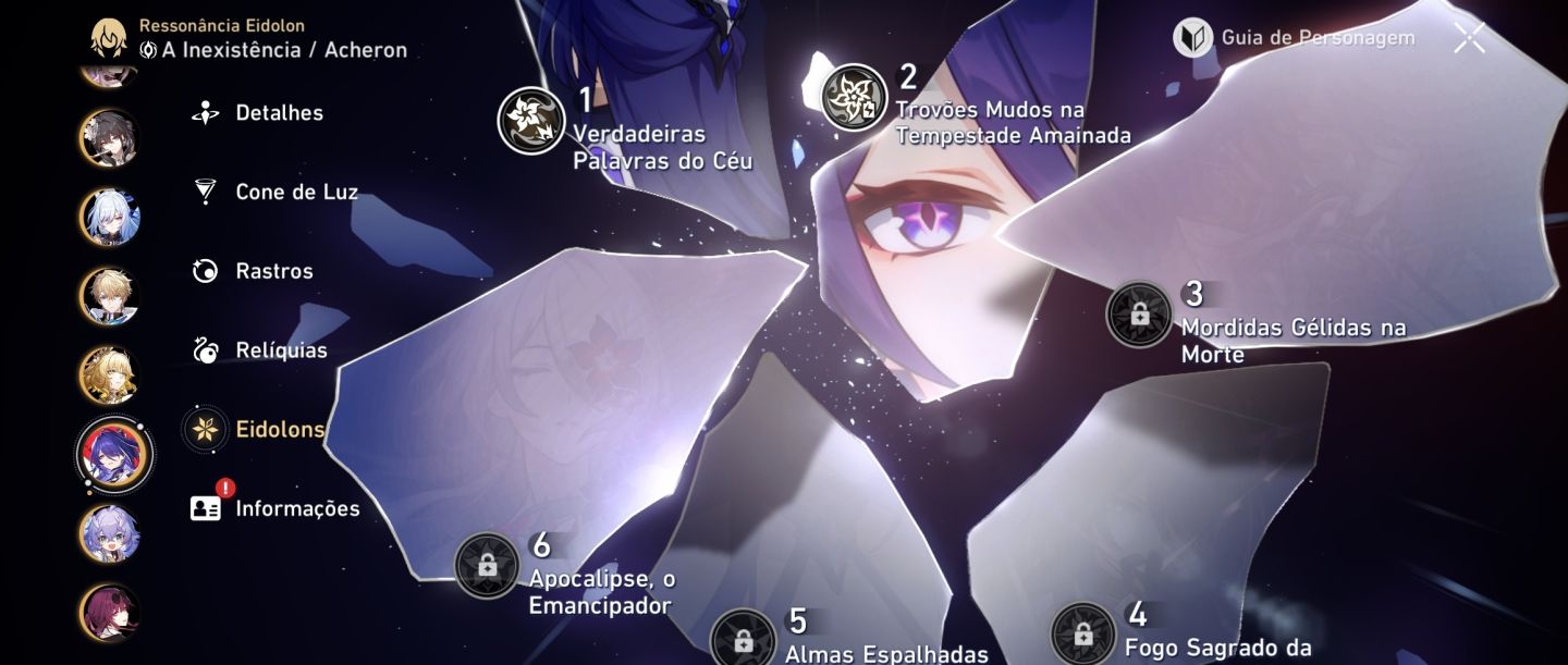 Conta endgame star rail/ server europa