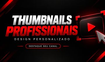 Thumbnail Profissional para YouTube | Design Personalizado