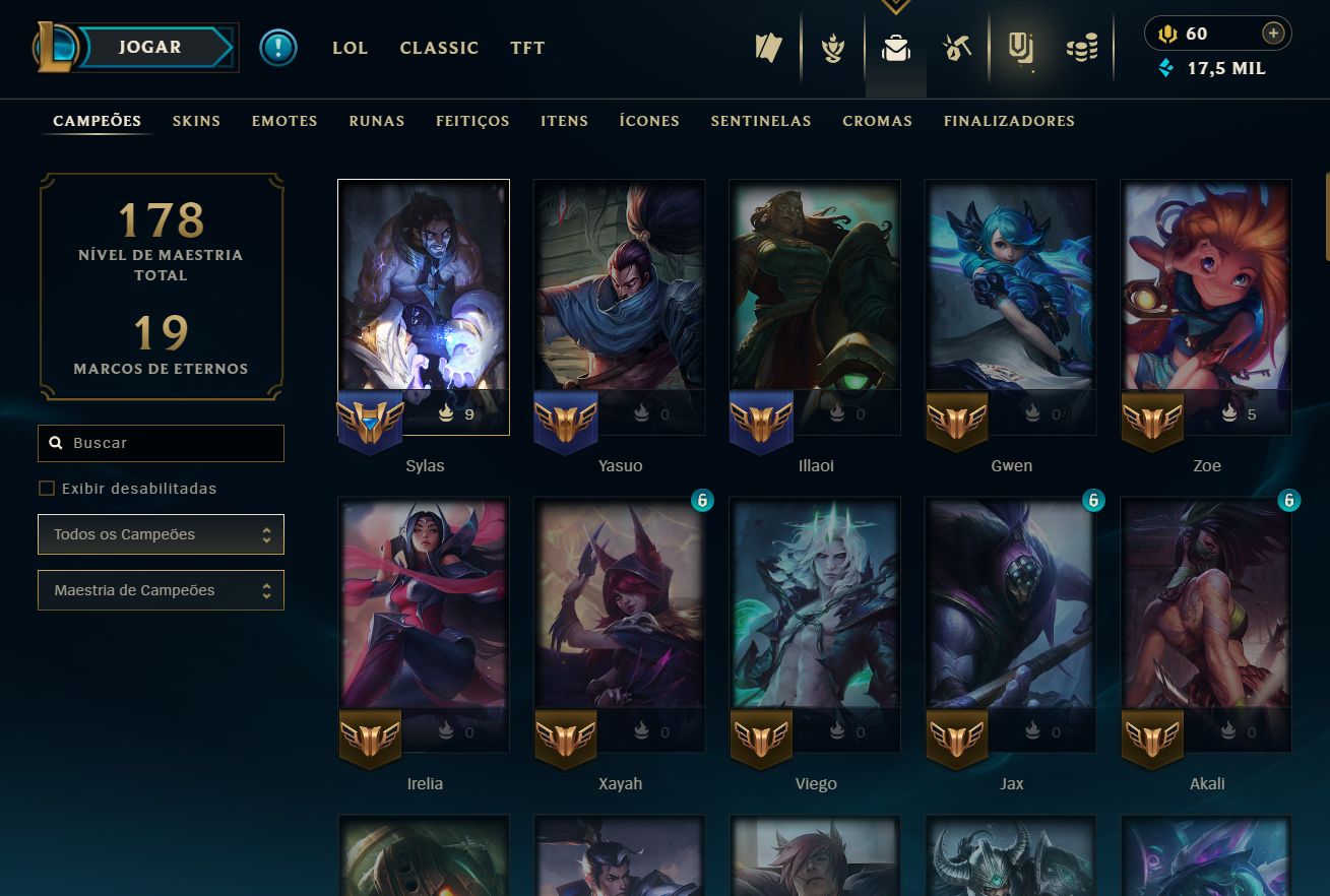 [ACESSO IMEDIATO] Ferro II 0% WR