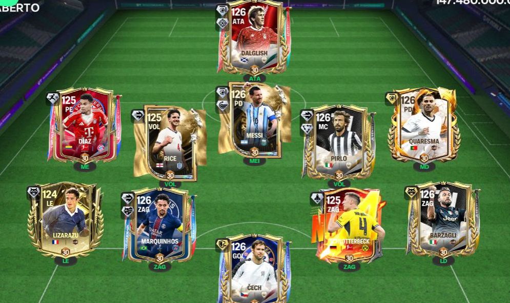 Conta GER 127 FC Mobile