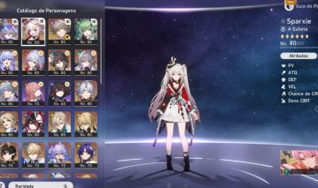 HSR AR 70 | 16 Personagens T5 Limitados + 6 Mochileiro + 6 LC Assinatura