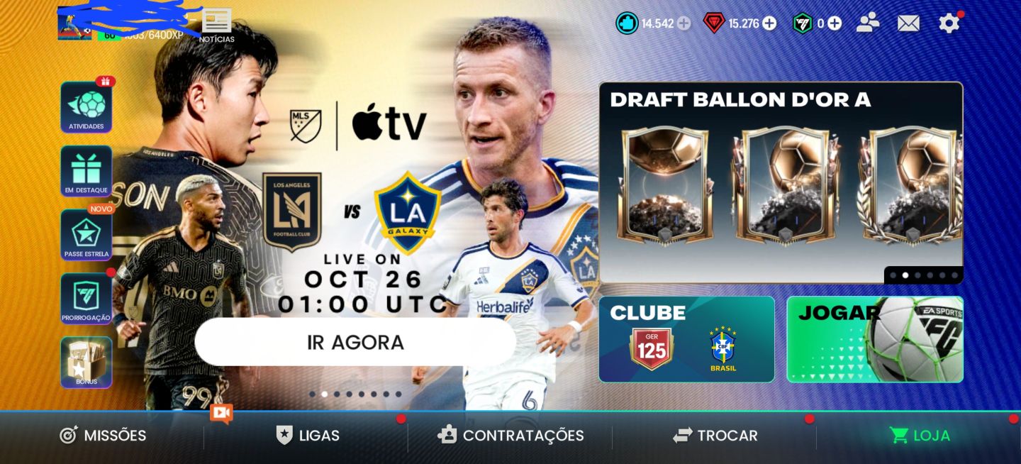 Conta de FC MOBILE ger 125
