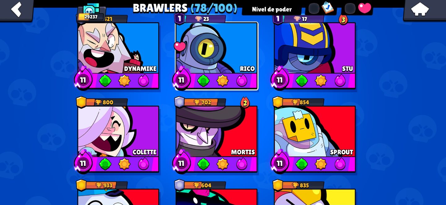 CONTA BRAWL STARS ANTIGA PRIMEIRO PASSE 30K TROFEIS POS BETA COM SUPER DESCONTO