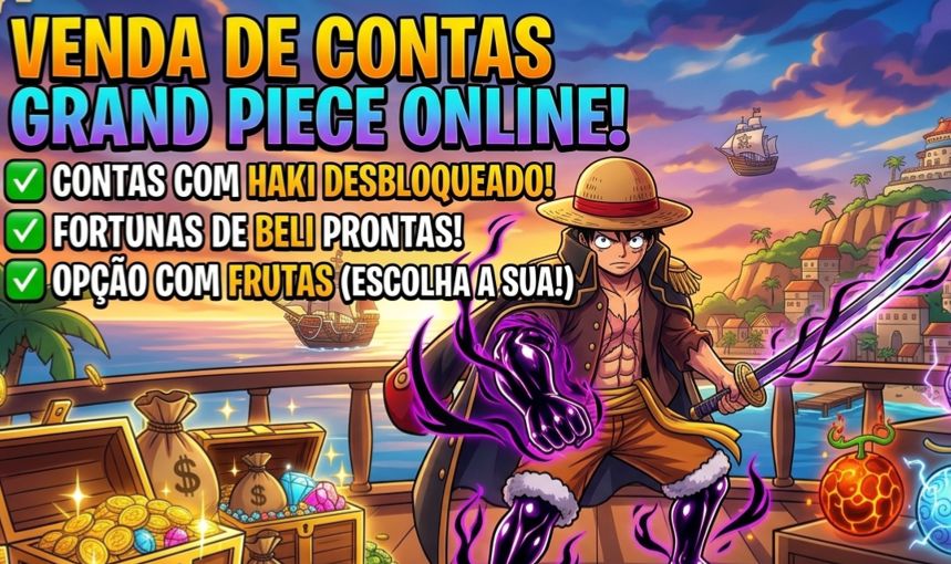 VENDA DE CONTAS GPO MAX LEVEL COM FRUTAS OU SEM FRUTAS