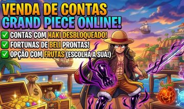 VENDA DE CONTAS GPO MAX LEVEL COM FRUTAS OU SEM FRUTAS
