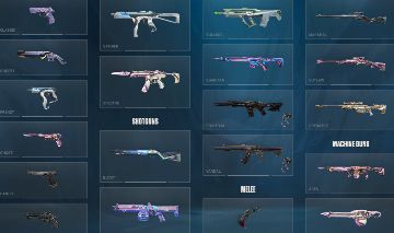 Conta valorant +25 skins, 3 pacotes completos (+2600 reais gastos)