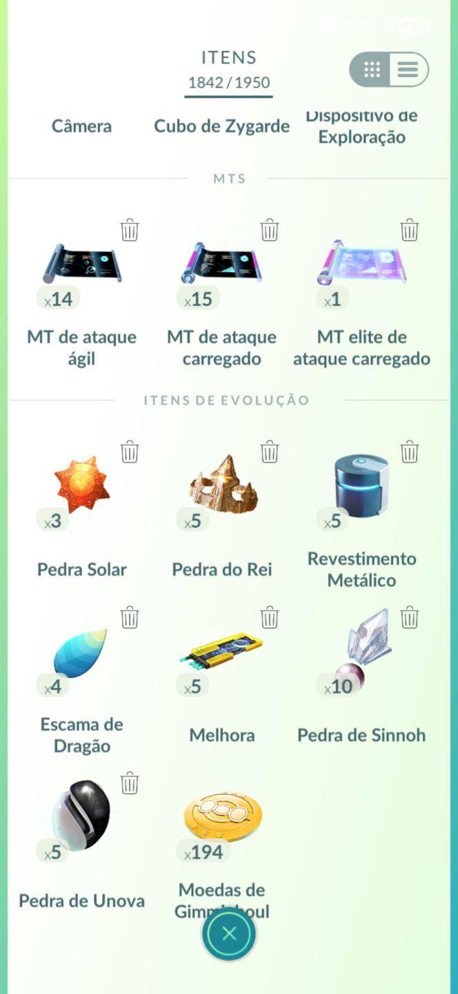 Conta de Pokemon Go Colecionador 2016 - END GAME