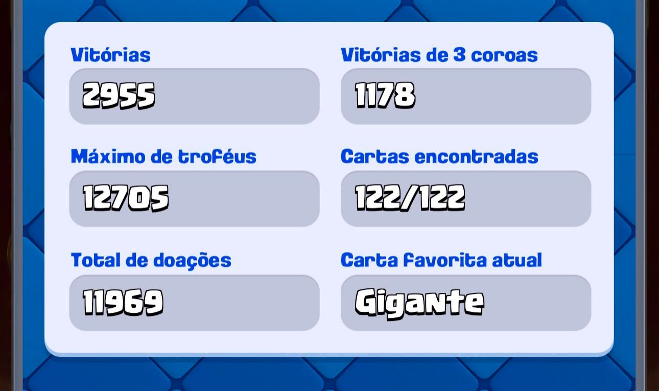 CONTA CLASH ROYALE 4 ANOS DE JOGO (Valor Negociável)