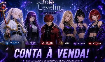 Conta de Solo leveling arise endgame com as principais collabs metas c5c6 myroC0