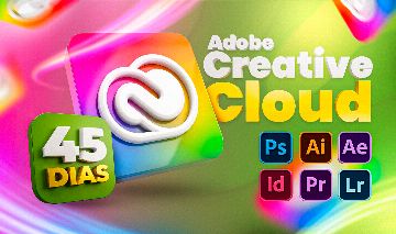 ADOBE CREATIVE CLOUD PRO - 45 DIAS (30+15 DE BÔNUS) [CONTA PRIVADA]