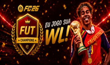 JOGO SUA WL NO EA FC 26 (PROMOÇAO) - FUT CHAMPIONS / RIVALS / SQUAD BATTLES