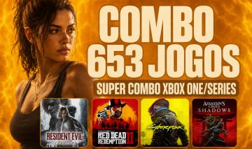 653 JOGOS XBOX ONE & SERIES mídia digital parental