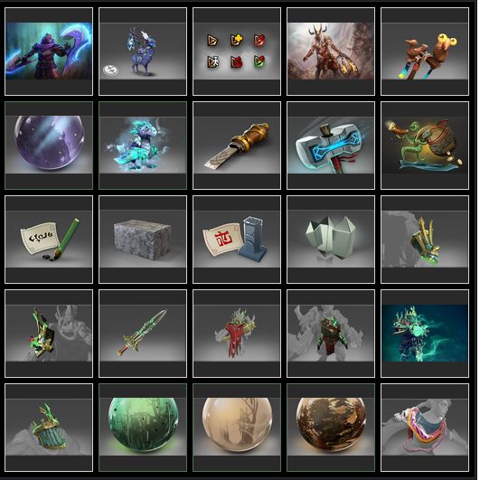 Conta Dota 2 - Collector's Cache 2015 DK + World Chasm Enigma + 350 Itens