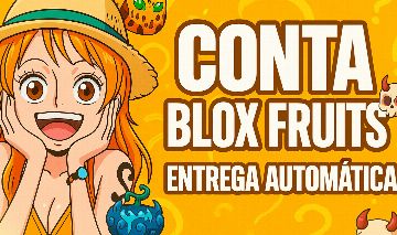 (PROMOCAO) CONTA BLOX FRUITS, ROBLOX ENTREGA AUTOMATICA