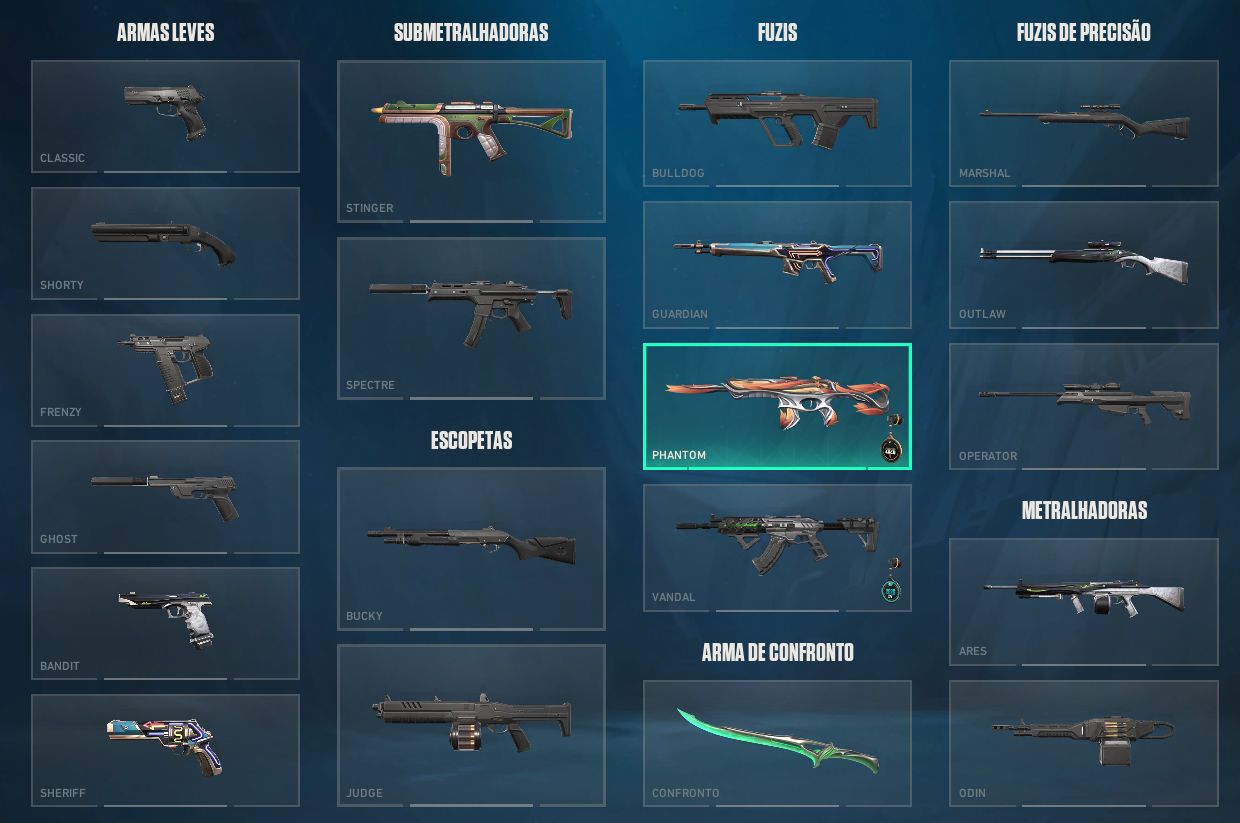 Conta nova valorant ascendente com skins