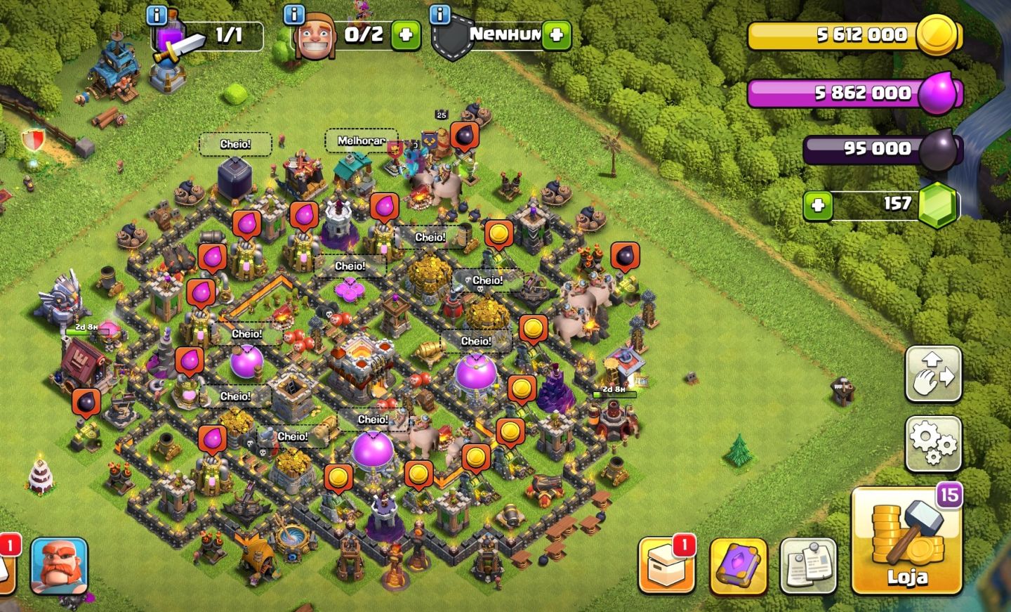 MELHOR OFERTA 3 EM 1 CONTA BRAWL STARS, CLASH ROYALE E CLASH OF CLANS AVANÇADO