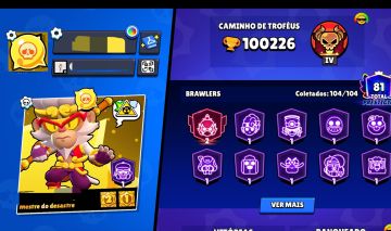 Conta Insana de Brawl Stars! Top das Top!