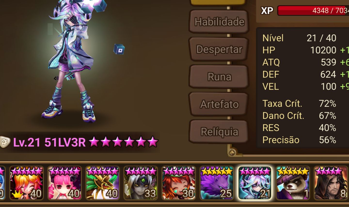 Double LD Hacker de Luz e Panda de Escuridão STARTER