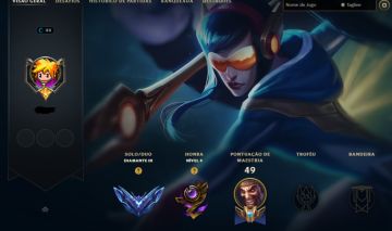 Conta lol DIAMANTE 3 - troca de nick disponivel