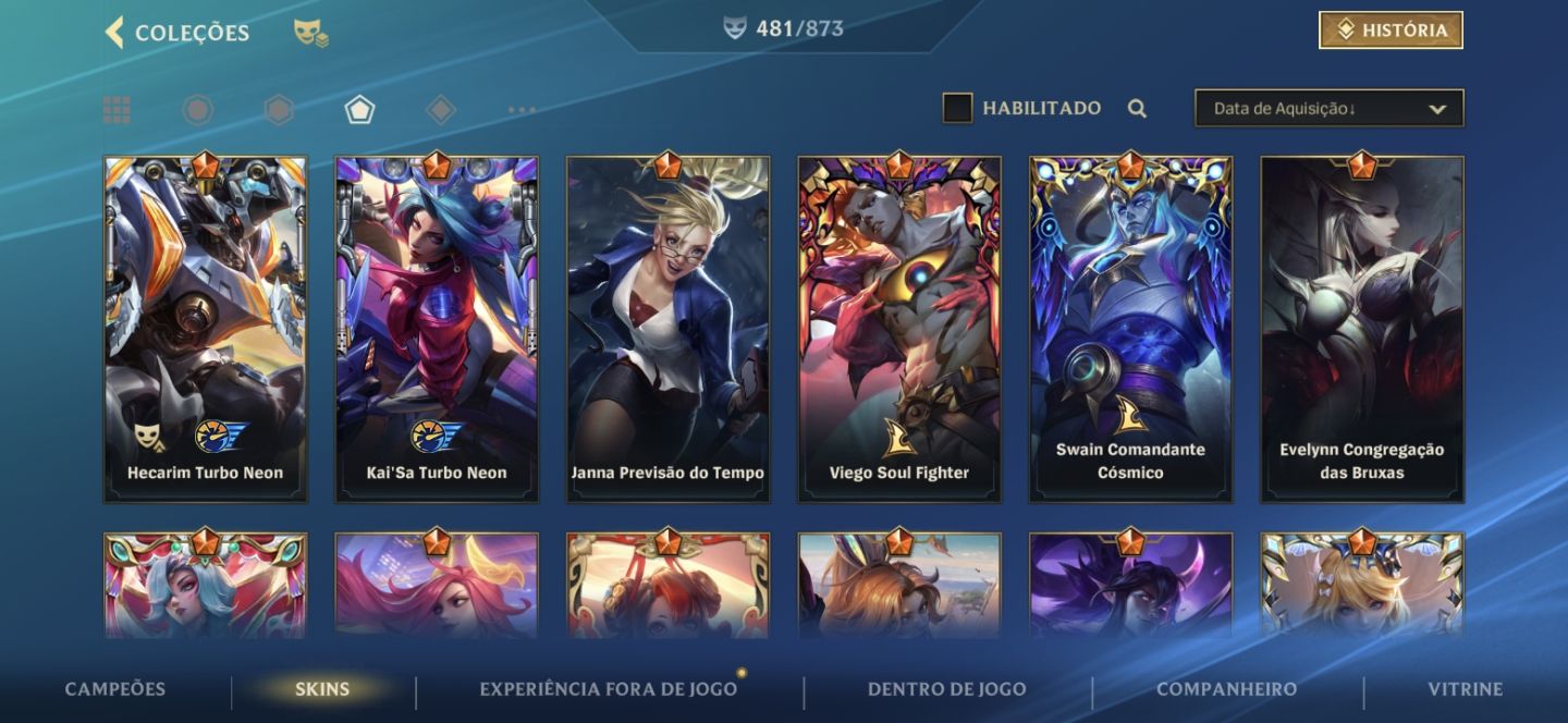 CONTA PREMIUM DE WILD RIFT