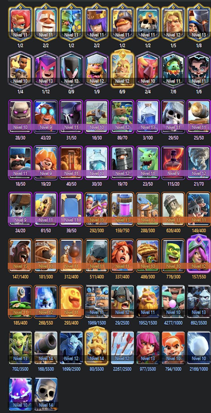 CONTA CLASH ROYALE, +9500 TROFÈUS, CONTA RARA E BARATA, PROMOÇÂO, ENTREGA RAPIDA