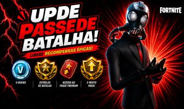 UP PASSE DE BATALHA FORTNITE LIBERE TODOS OS ESTILOS E V-BUCKS | 100%