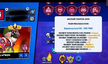 BRALW STARS CONTA COM 112K+ (FULL ACESSO)