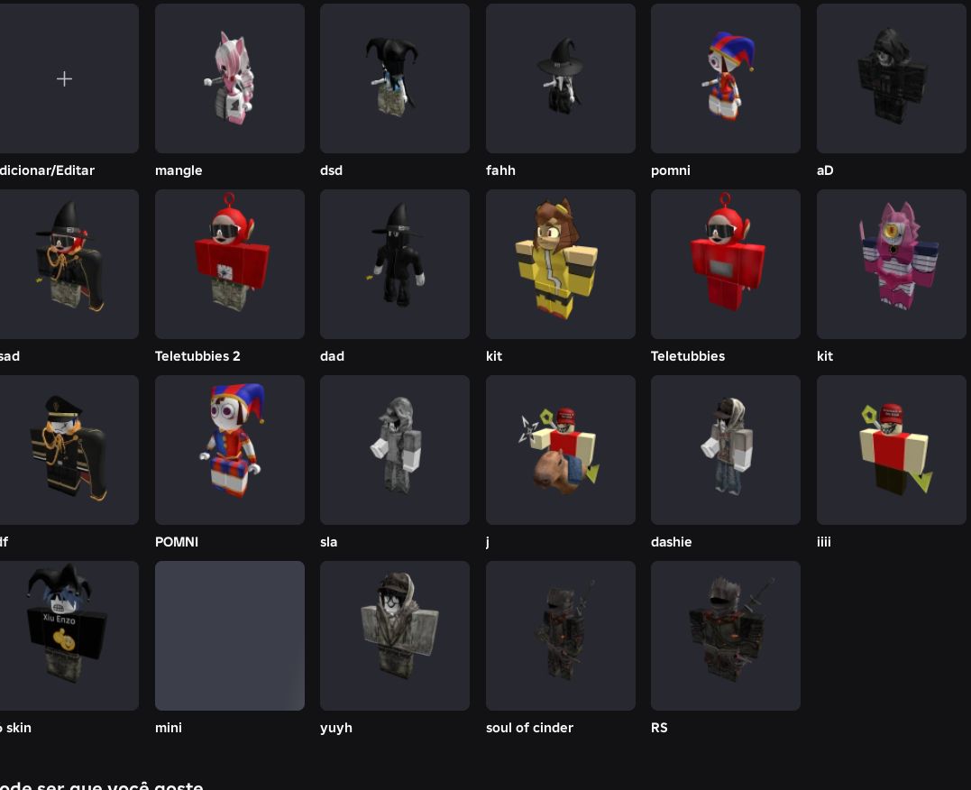 Conta de roblox altos Gastos Em robux