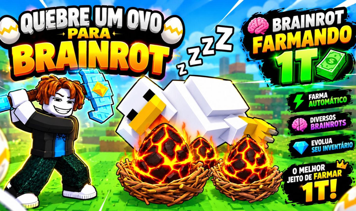 MENOR PREÇO [Break and Steal an Egg /Quebre e Roube um Ovo] Contas 100B-1T !!!!