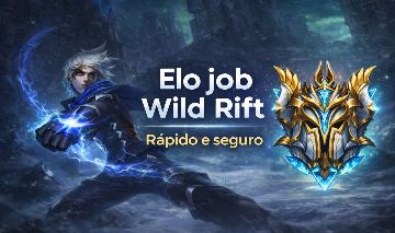 Elo Job Wildrift Rápido MAIS BARATO DO MERCADO promoção para novos clientes