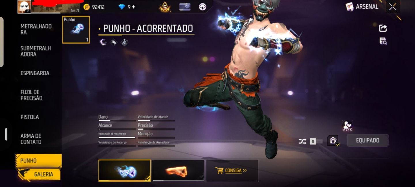 !!! Conta de Free fire super gemada com 8 anos !!!