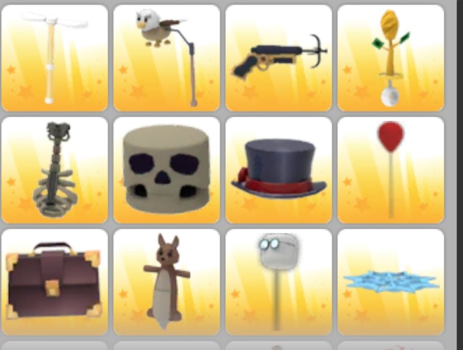 Itens, Ovos e Pets Adopt Me Roblox