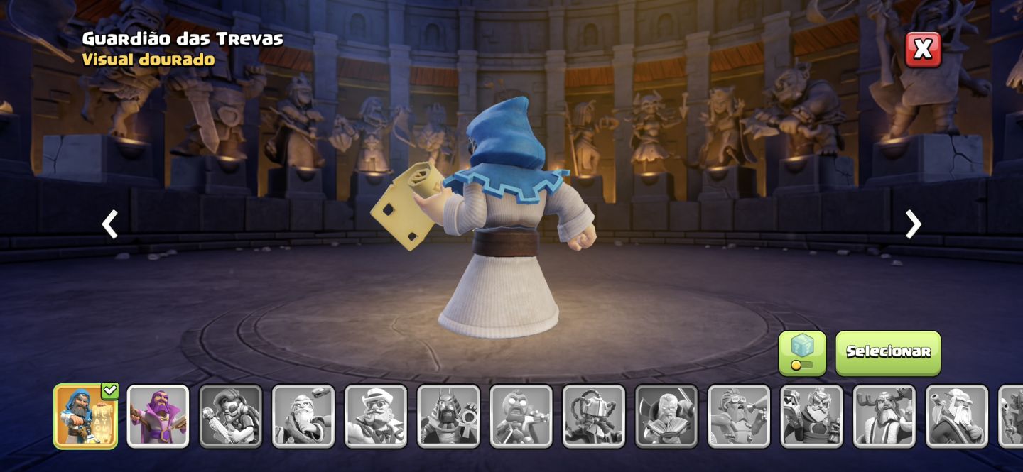 CONTA DE CLASH OF CLANS - CV 12