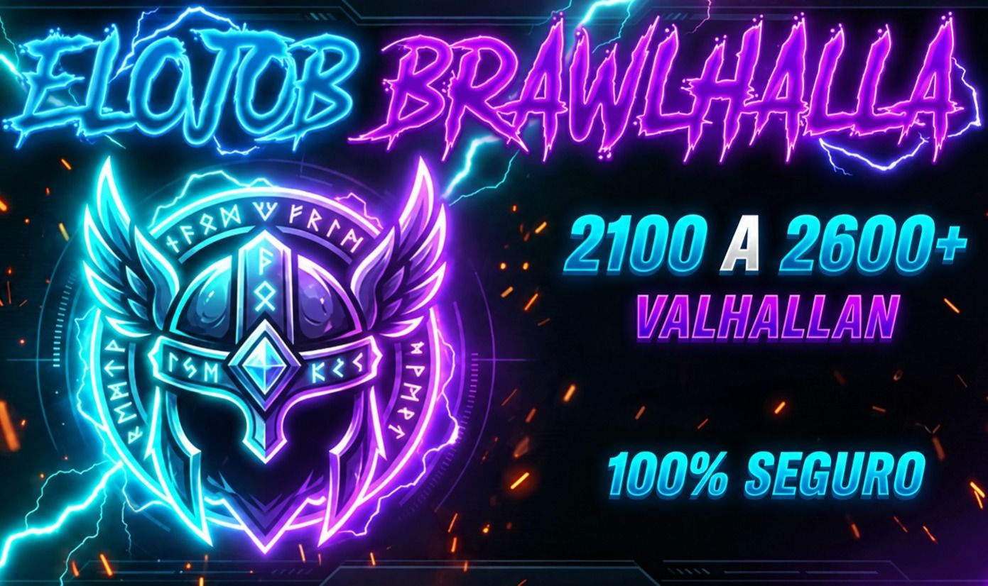 Elojob Brawlhalla | Rating 2100 a 2600+ | Valhallan (Só Título ou +100 Vitórias)