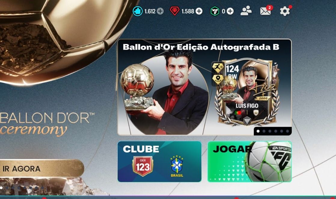 Conta de FC mobile ger 123
