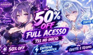 50% OFF ODETTE E KEQING AR 38 CONTA INICIANTE NORTH AMERICA ENTREGA AUTOMÁTICA