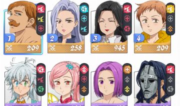 CONTA NANATSU ORIGIN - ESCANOR + JERICHO + KING - SERVER AMÉRICA EAST